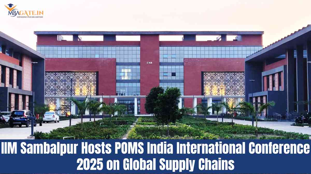 IIM Sambalpur Hosts POMS India International Conference 2025 on Global Supply Chains