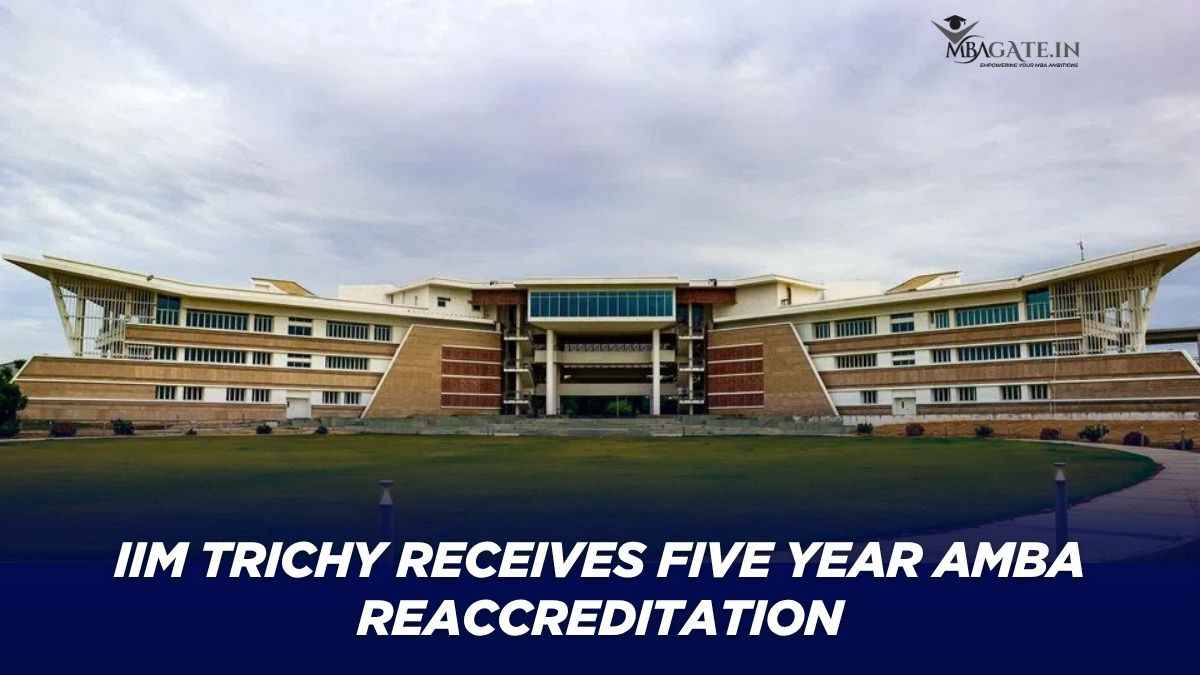 IIM Trichy Receives Five Year AMBA Reaccreditation