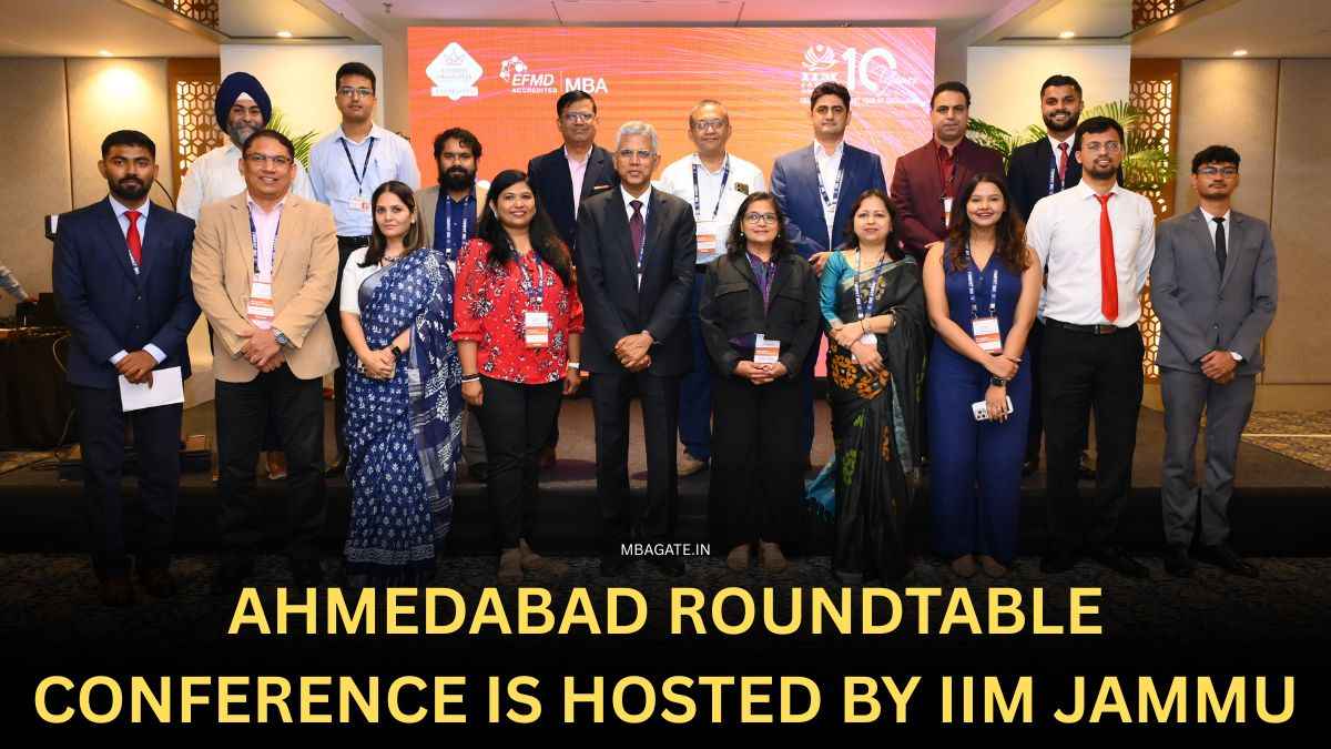 The Ahmedabad Roundtable Conference is hosted by IIM Jammu