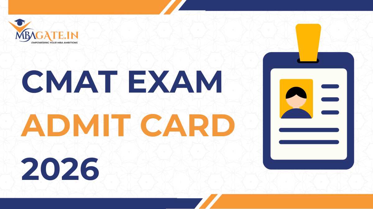 CMAT Exam Admit Card 2026