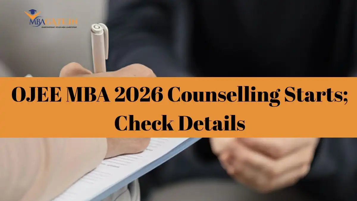 OJEE MBA 2026 Counselling Starts; Check Details