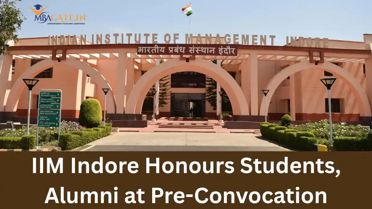 IIM Indore Honours Students, Alumni at Pre-Convocation