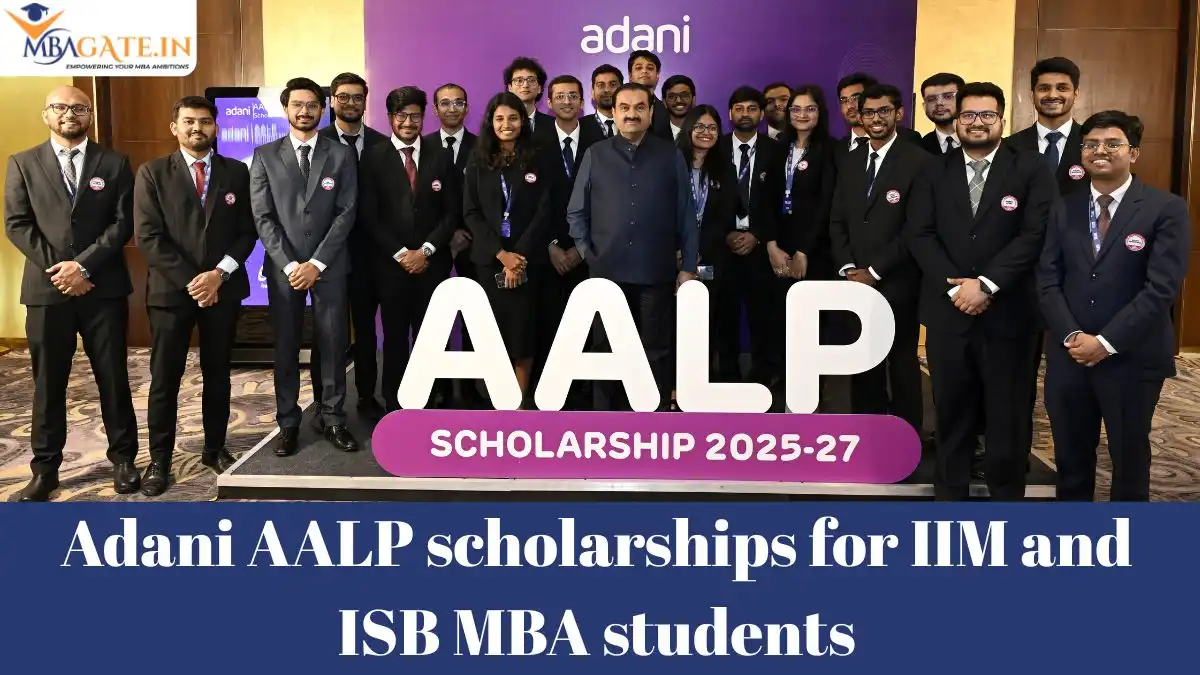 Adani AALP scholarships for IIM and ISB MBA students