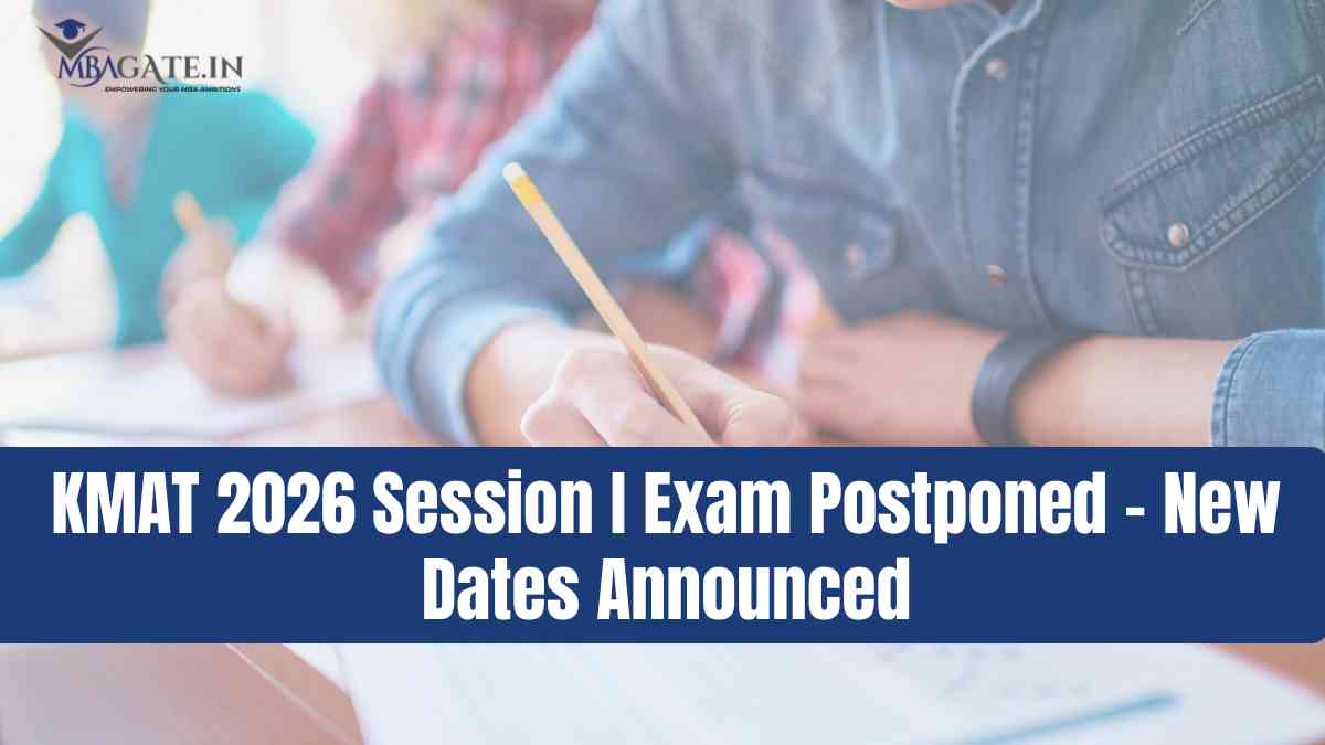 KMAT 2026 Session I Exam Postponed - New Dates Announced