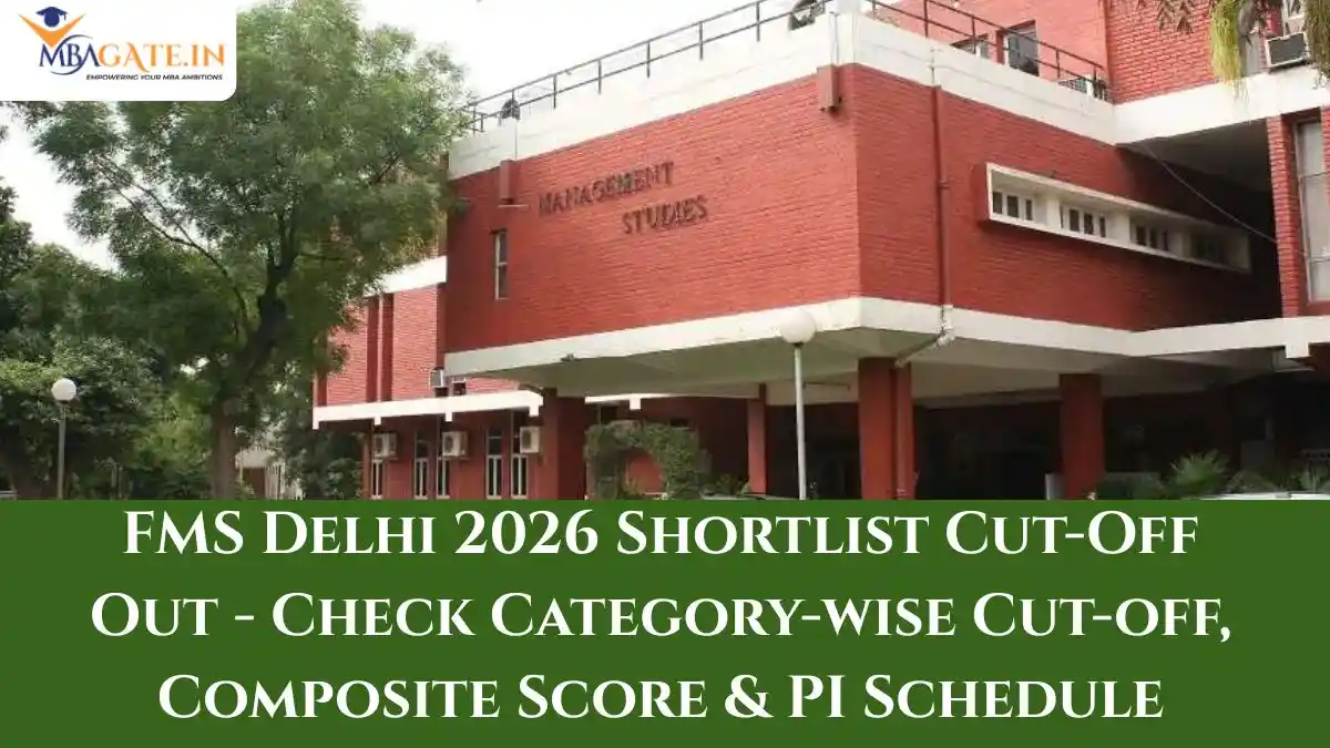 FMS Delhi 2026 Shortlist Cut-Off Out - Check Category-wise Cut-off, Composite Score & PI Schedule