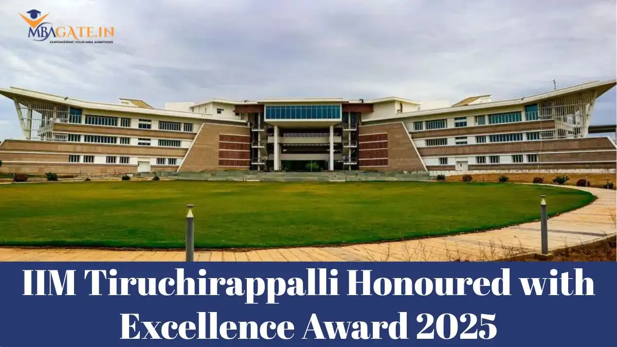 IIM Tiruchirappalli Honoured with Excellence Award 2025