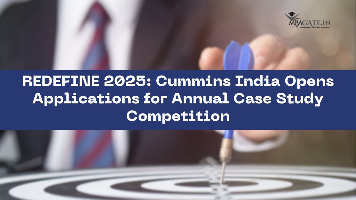 REDEFINE 2025: Cummins India Opens Applications for Annual Case Study Competition