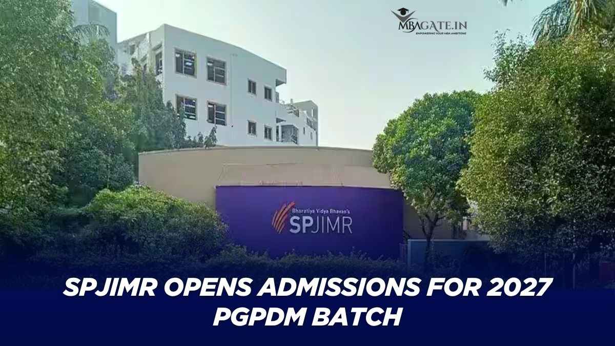 SPJIMR Opens Admissions for 2027 PGPDM Batch - Classes Begin 2026 February