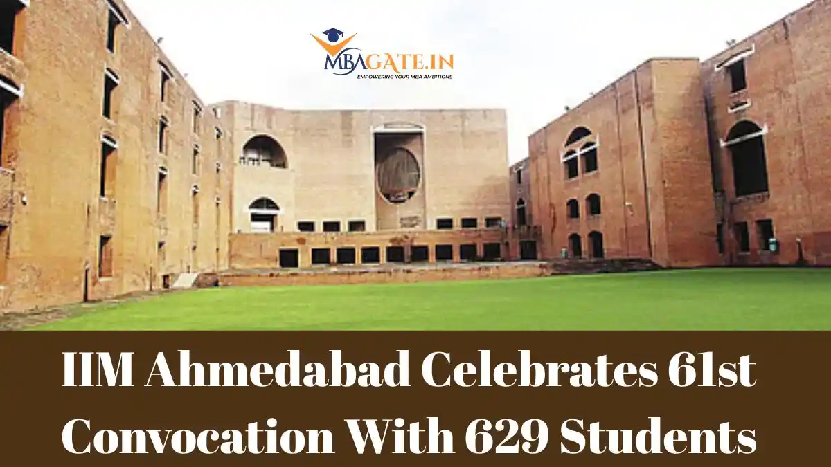 IIM Ahmedabad Celebrates 61st Convocation With 629 Students