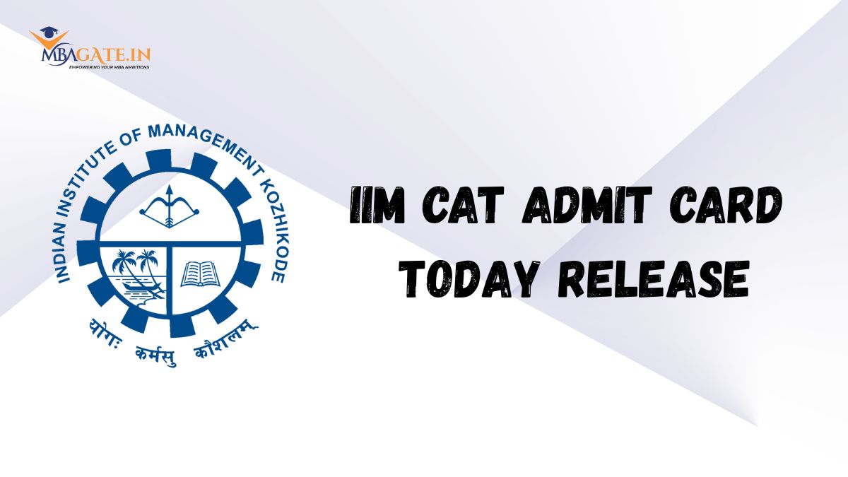 IIM Kozhikode Set to Release CAT 2025 Admit Card Today – Know Details