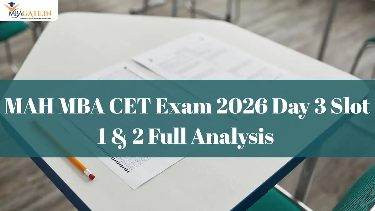 MAH MBA CET 2026 Day 3 Analysis