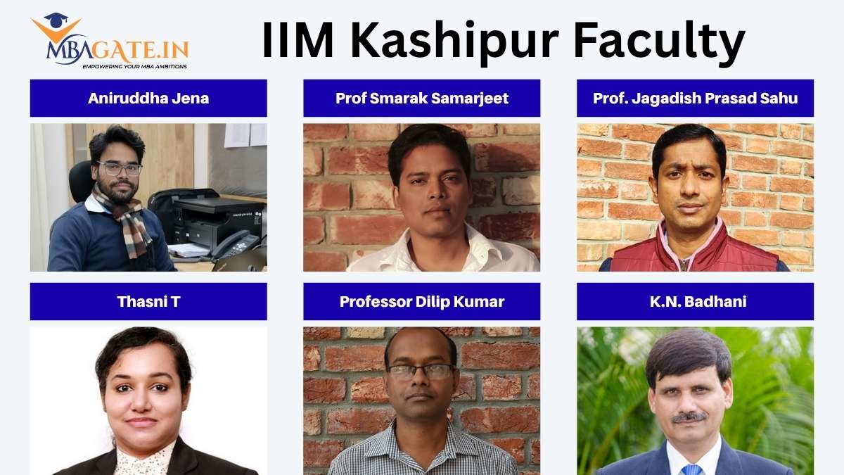 IIM Kashipur Director & Key Faculty Members