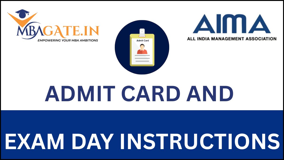 Admit Card and Exam Day Instructions
