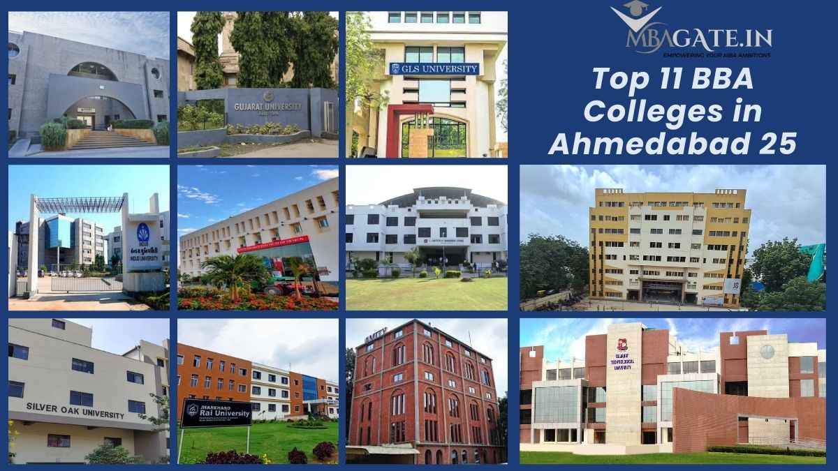 Ahmedabad has some of the best BBA colleges with good quality education having varied admission procedures and fees. Nirma University is one of the elite institutions providing a 4 year BBA program through IPMAT Indore admission, with a fee of ₹14.60 lakhs. Gujarat University, GLS University, L.J. Institute of Business Administration, and Gujarat Technological University accept students on merit basis, with GTU being the cheapest at ₹0.78 lakhs. Indus University favours students who are UGAT qualified, whereas Karnavati University accepts scores in KUAT, UGAT and CUET. Silver Oak University, Rai University and JG University both have 3 year and 4 year courses with differing entrance requirements and costs, e.g., JG University needing the JG Entrance Exam and paying ₹1.58 lakhs. Amity Global Business School uses an English Essay Test in selecting students and costs ₹4.32 lakhs. These colleges offer solid academic foundations, industry exposure and career prospects for students with diverse financial and academic backgrounds.