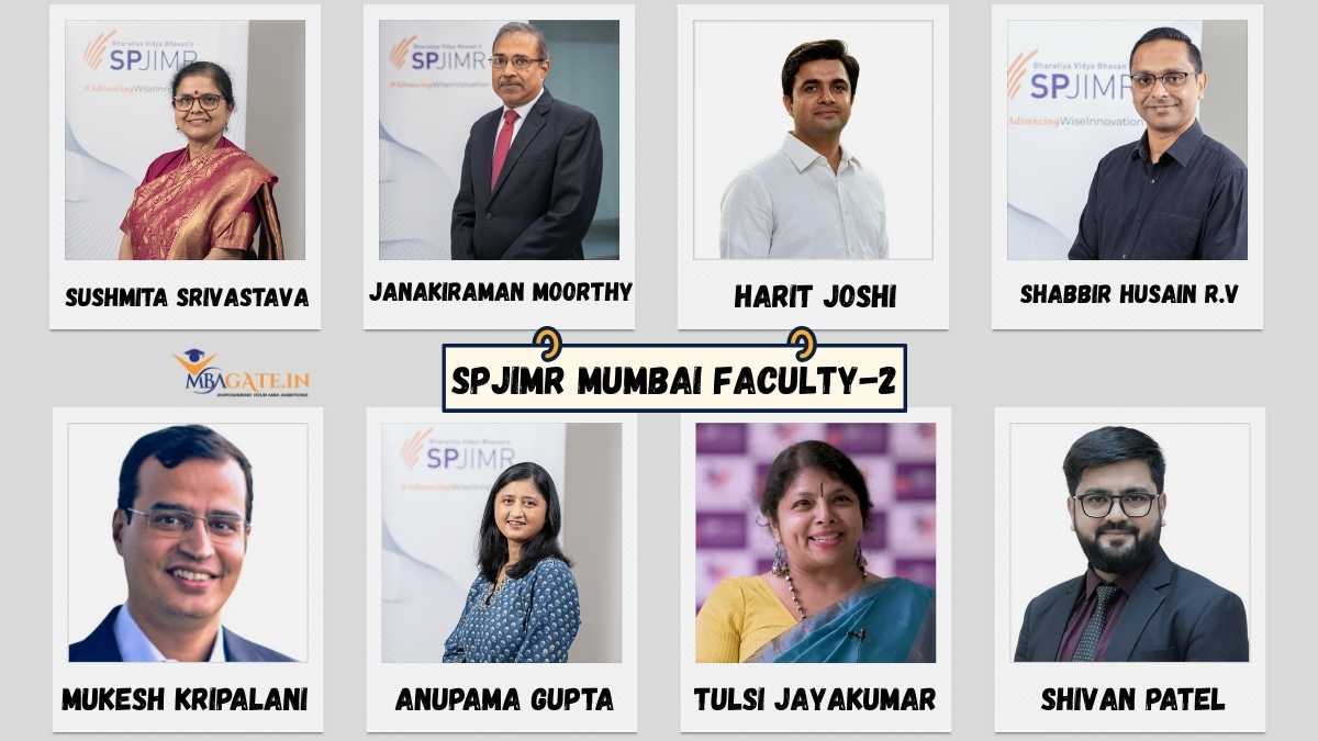 SPJIMR Mumbai Faculty