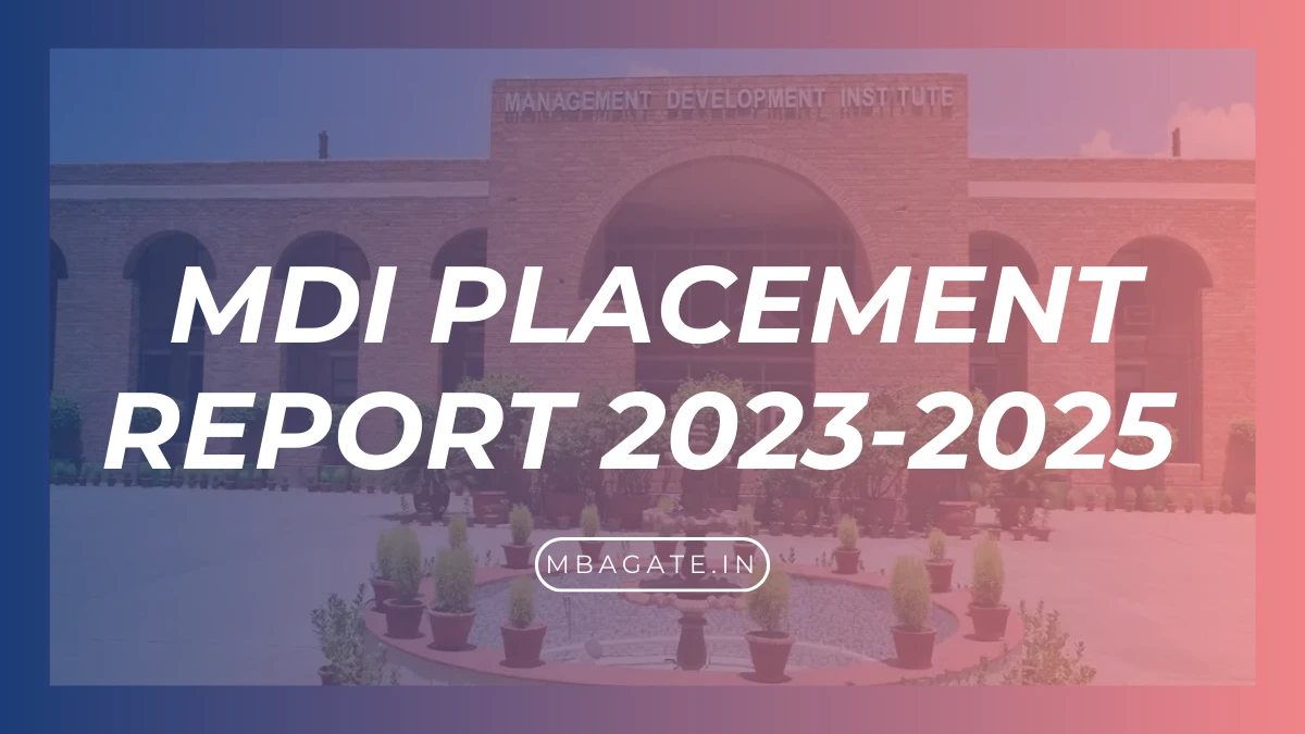 MDI Placement Report 2023-2025