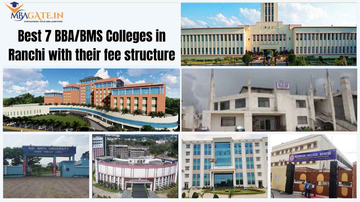 Best 7 BBA/BMS Colleges in Ranchi with their fee structure