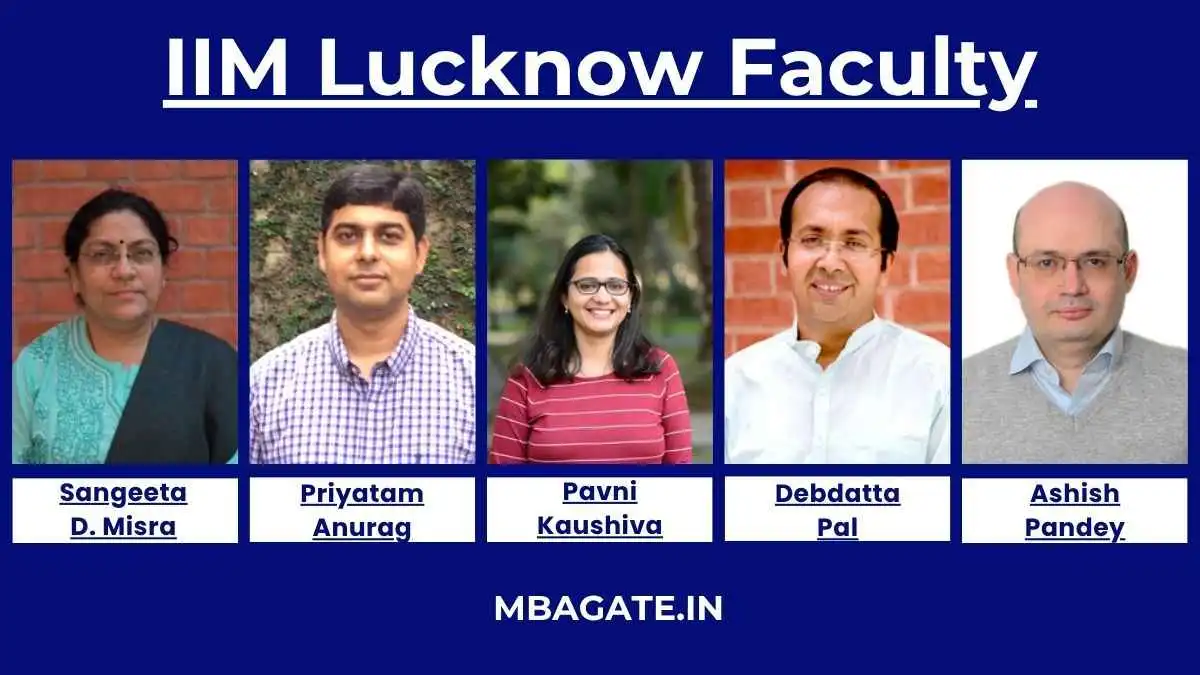 IIM Lucknow Faculty