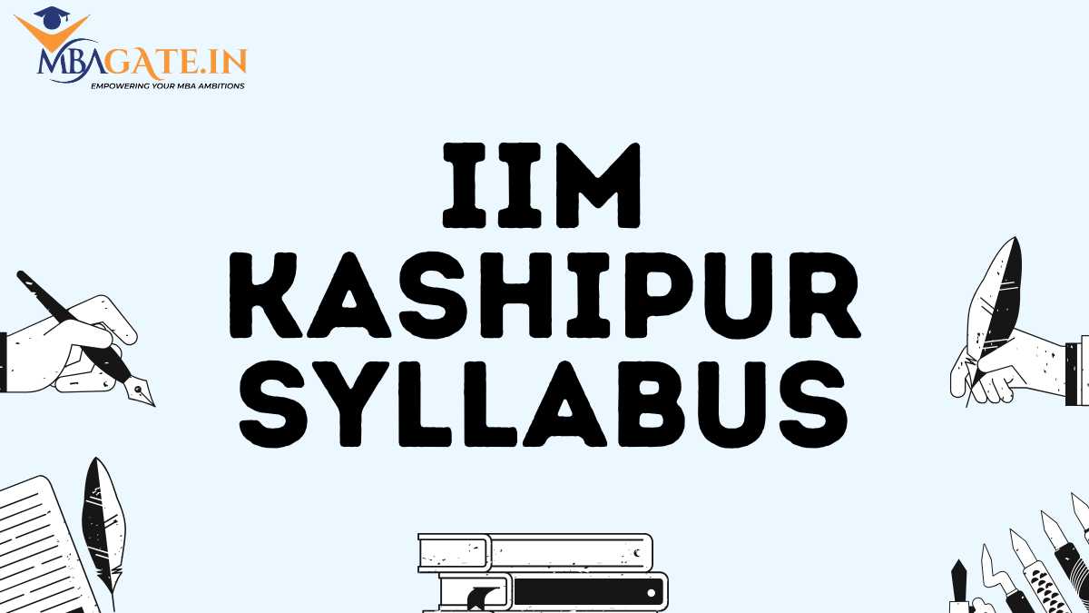 IIM Kashipur Syllabus