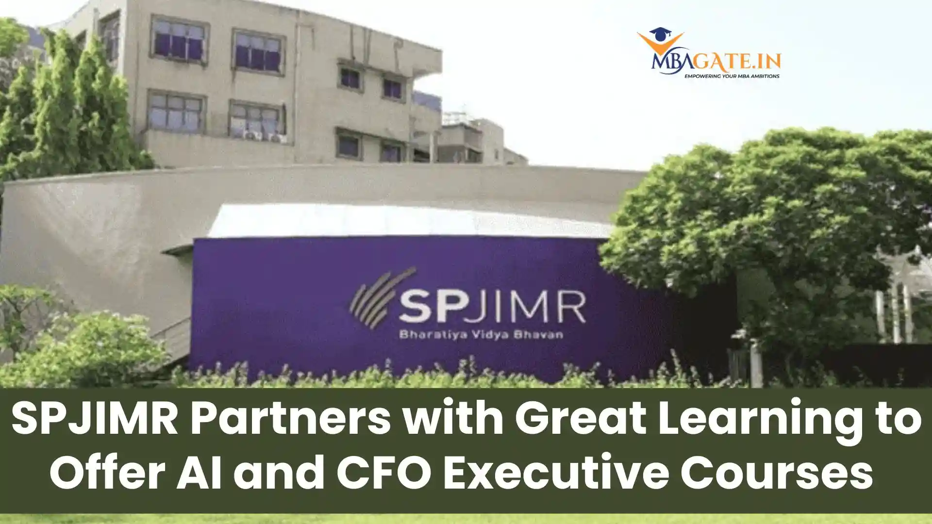 SPJIMR Partners with Great Learning to Offer AI and CFO Executive Courses