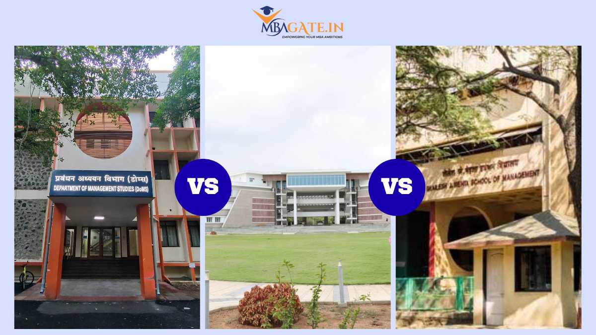 IIT Madras, IIM Tiruchirapalli and IIT Bombay