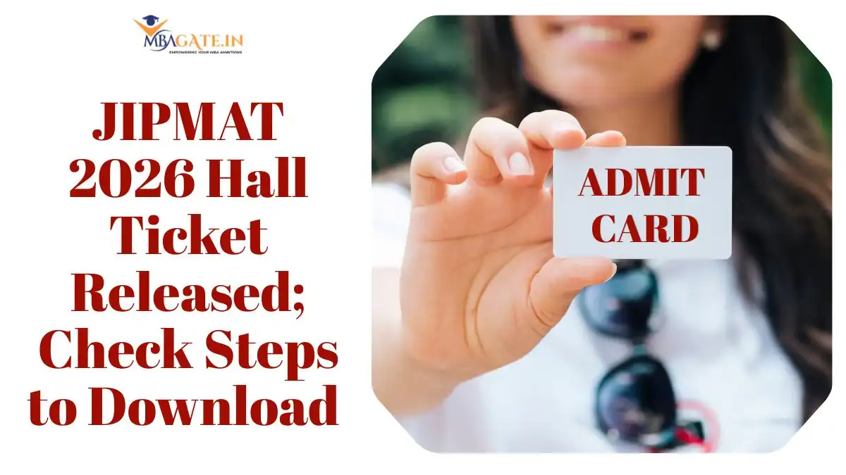 JIPMAT 2026 Hall Ticket Released; Check Steps to Download