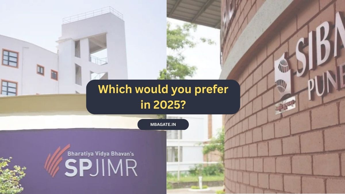 SIBM Pune or SPJIMR Mumbai: Which would you prefer in 2025?