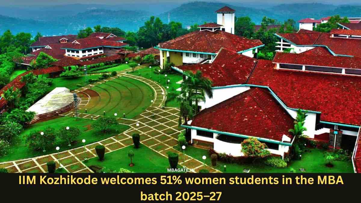 IIM Kozhikode welcomes 51% women students in the MBA batch 2025–27