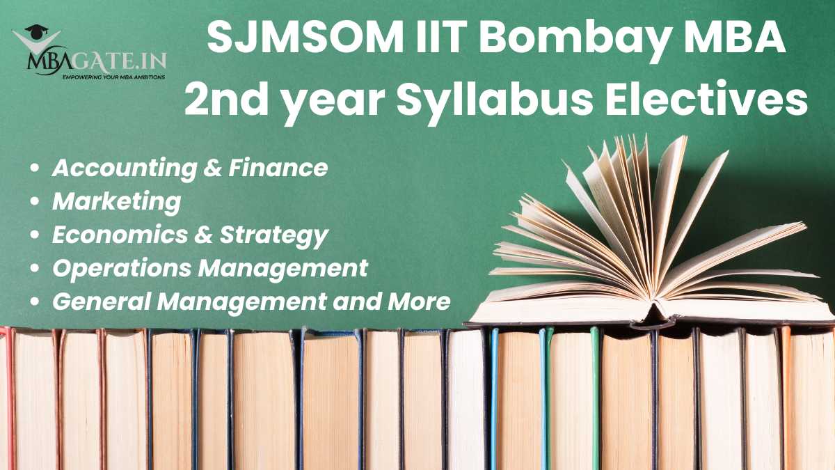 SJMSOM IIT Bombay MBA 2nd year Syllabus Electives