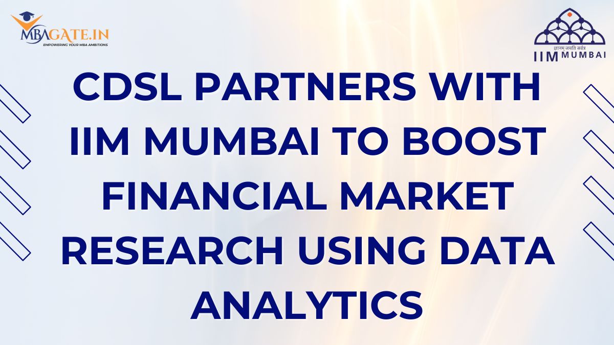 CDSL Partners with IIM Mumbai to Boost Financial Market Research Using Data Analytics