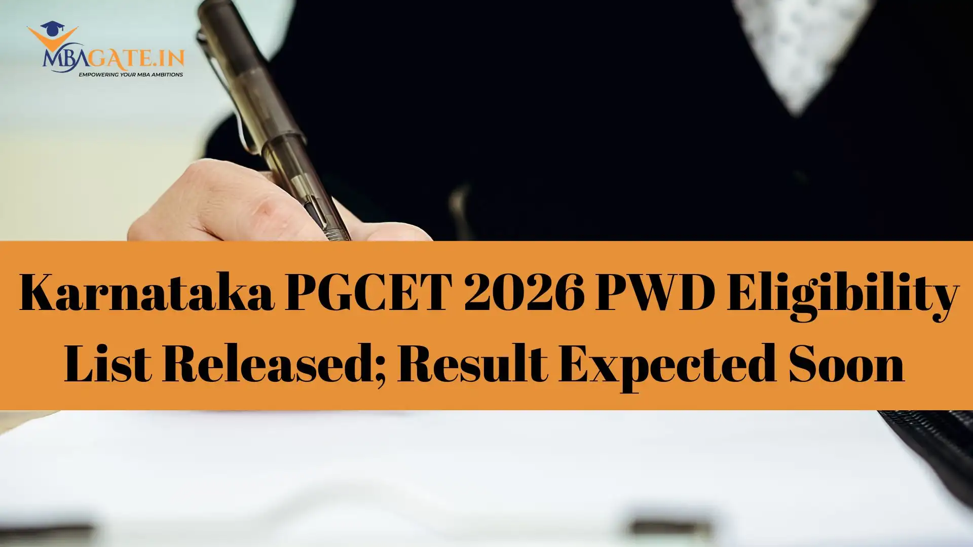 Karnataka PGCET 2026 PWD Eligibility List Released; Result Expected Soon