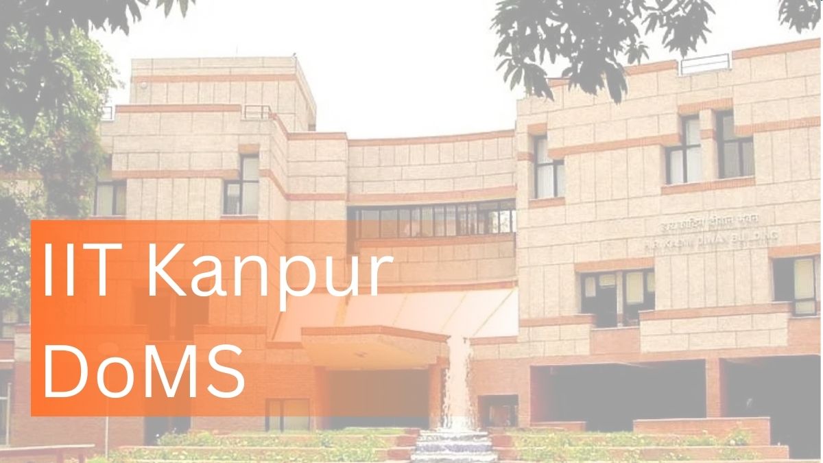 IIT Kanpur DoMS