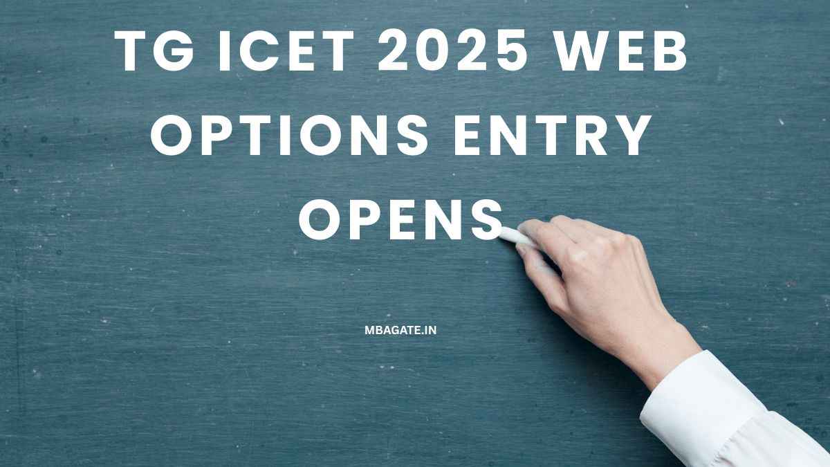 TG ICET 2025 Web Options Entry Opens at tgicet.nic.in