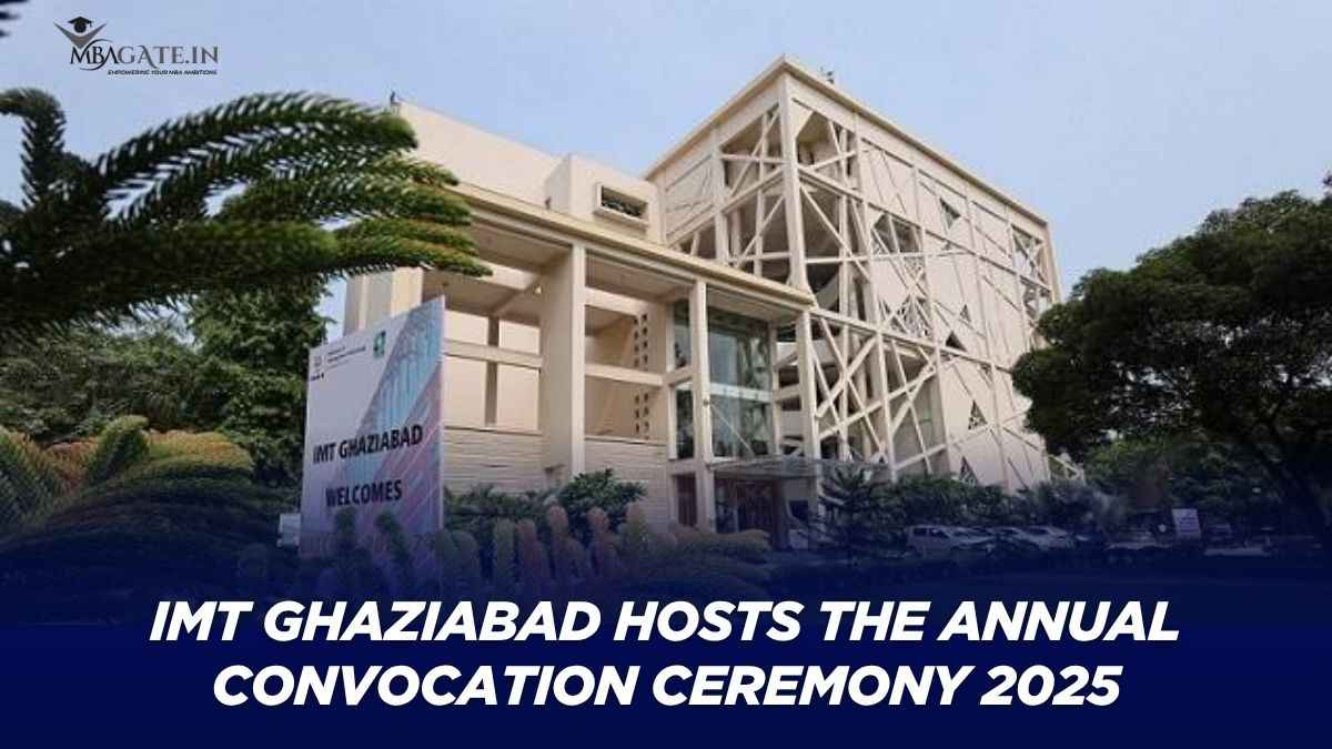 IMT Ghaziabad Hosts the Annual Convocation Ceremony 2025; Approximately 850 Students Receive Diplomas