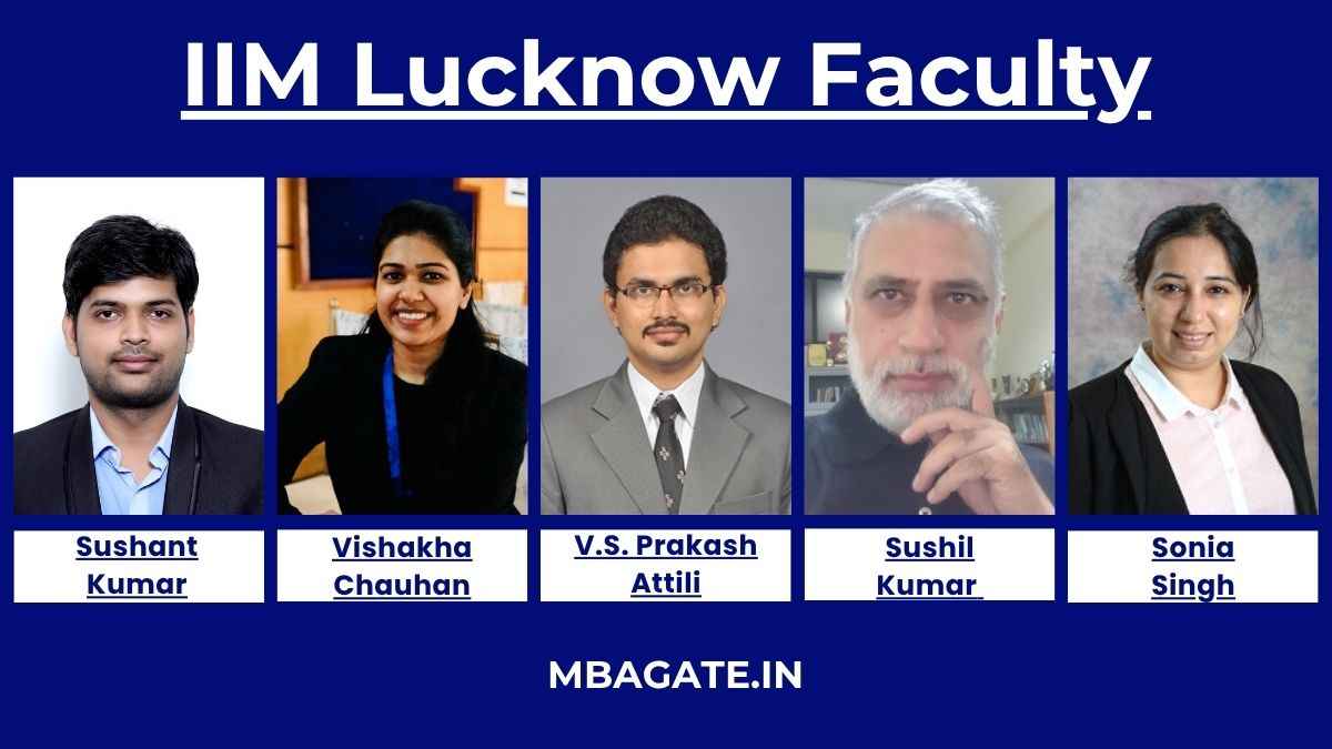 IIM Lucknow Faculty