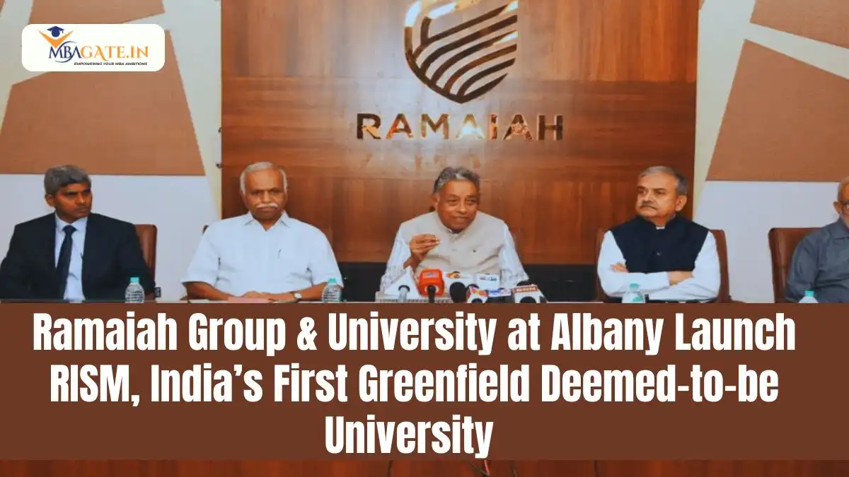 Ramaiah Group & University at Albany Launch RISM, India’s First Greenfield Deemed-to-be University