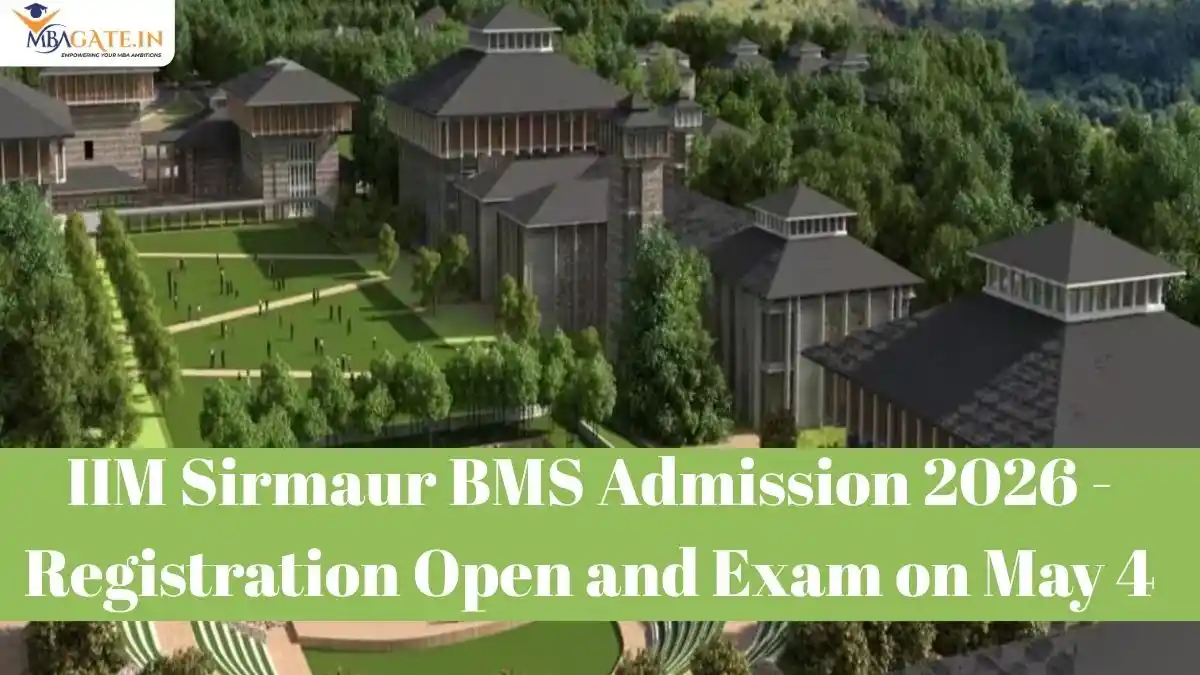 IIM Sirmaur BMS Admission 2026 - Registration Open and Exam on May 4