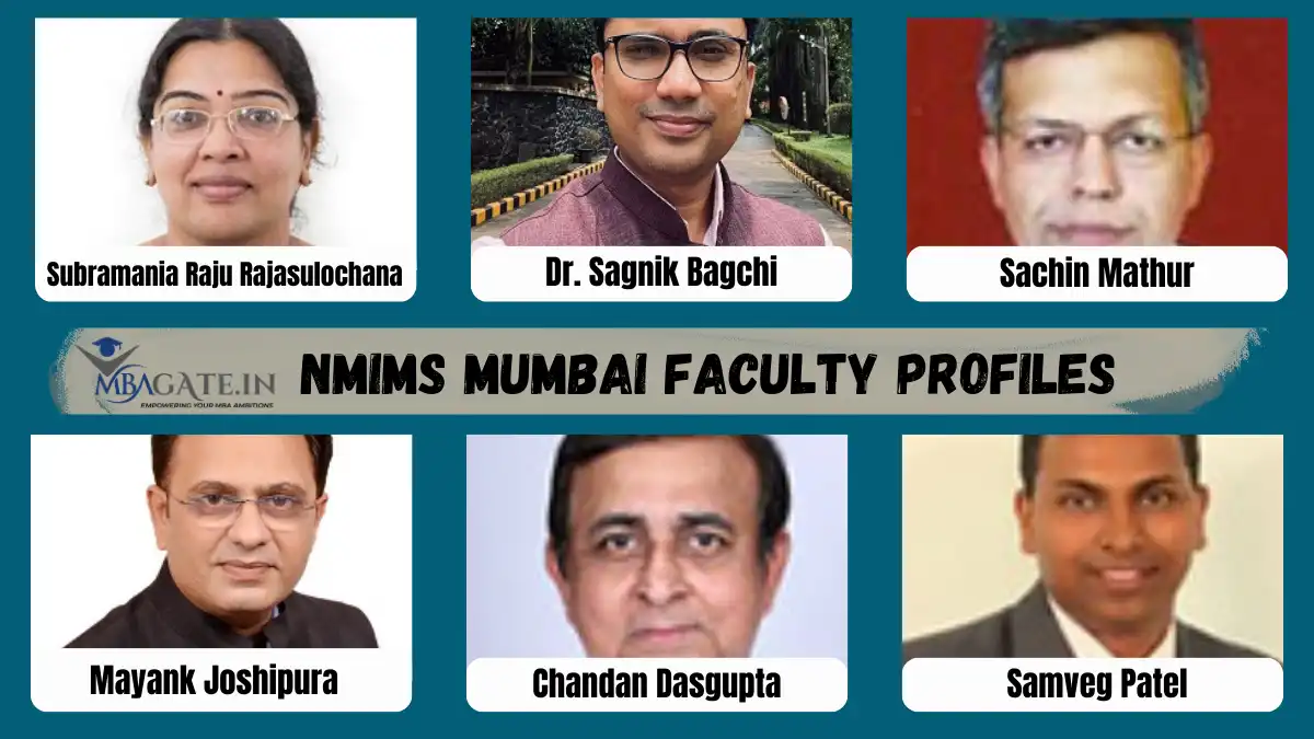 NMIMS Mumbai Faculty Profiles and Achievements