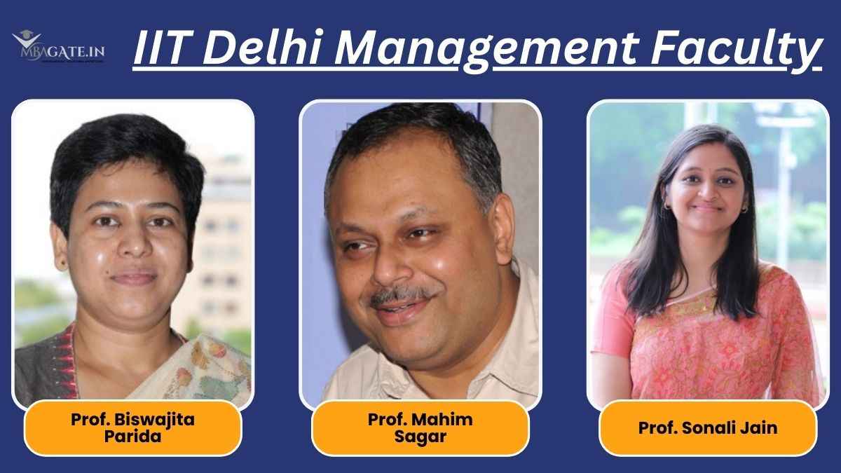 IIT Delhi Management Faculty