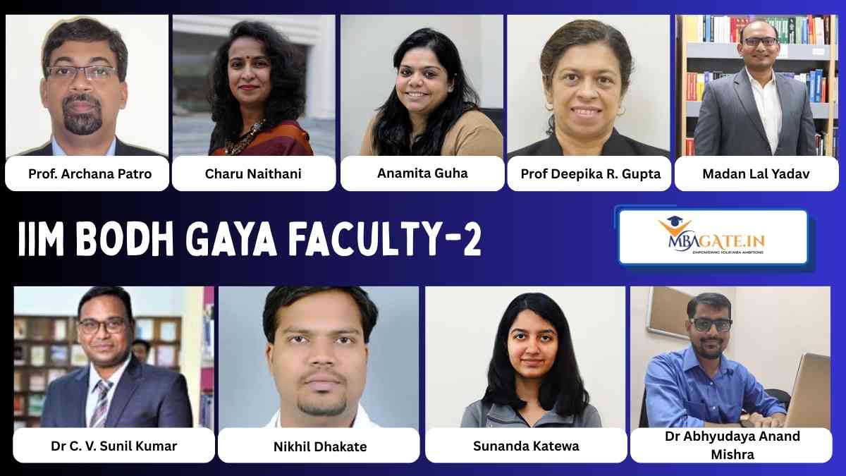 IIM Bodh Gaya faculty