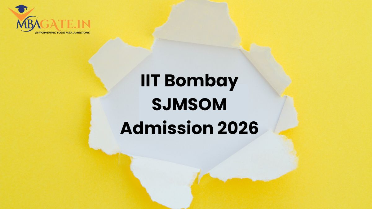 IIT Bombay SJMSOM Admission 2026