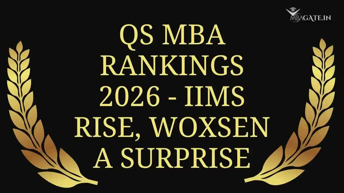 QS MBA Rankings 2026 - IIMs Rise, Woxsen a Surprise & 3 Indian B-Schools Shine in Online MBA