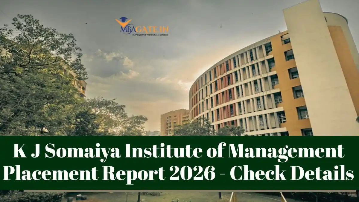 K J Somaiya Institute of Management Placement Report 2026 - Check Details