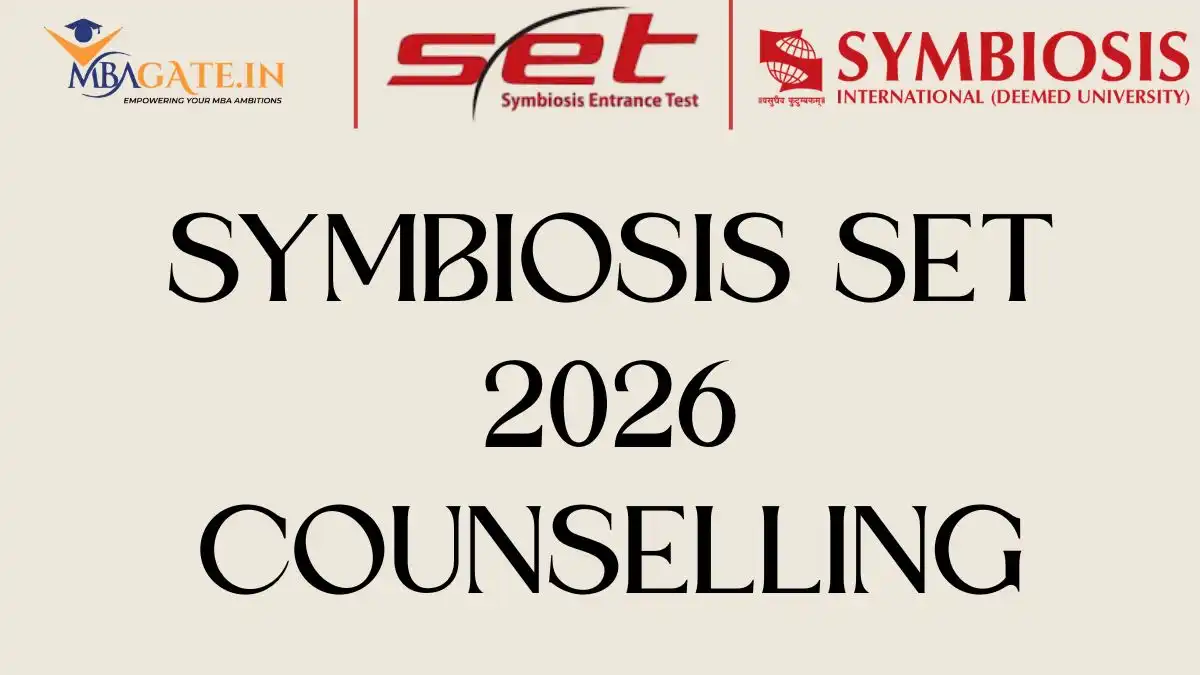 Symbiosis SET 2026 Counselling