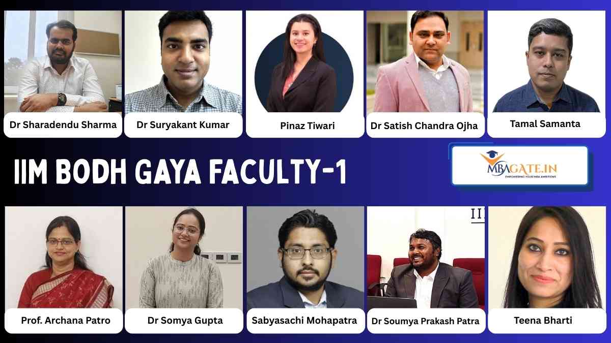 IIM Bodh Gaya faculty