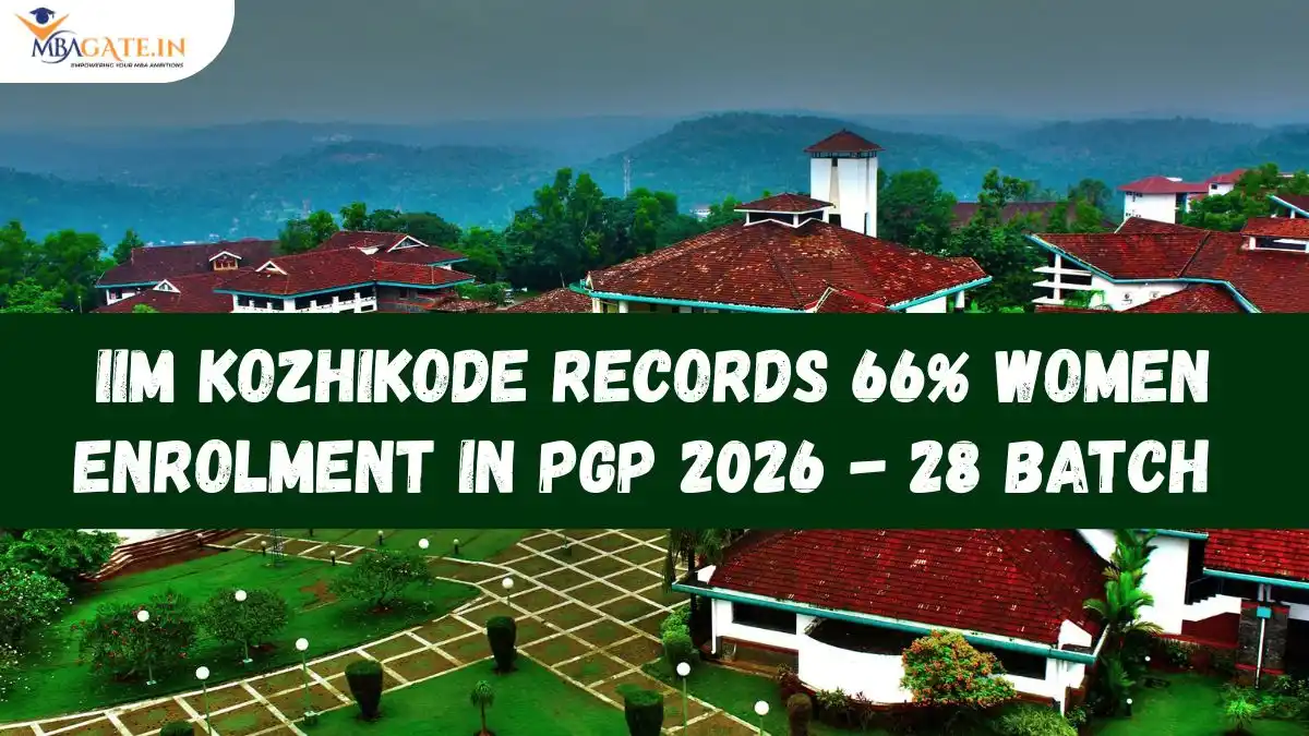 IIM Kozhikode Records 66% Women Enrolment in PGP 2026 - 28 Batch