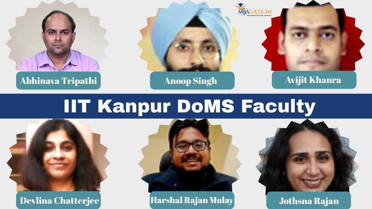 IIT Kanpur DoMS Faculty