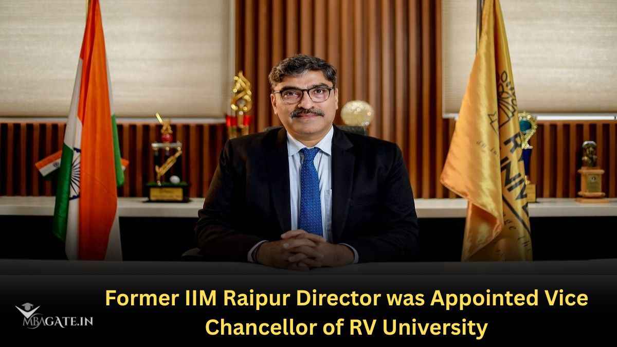 Former IIM Raipur Director Prof. Ram Kakani was Appointed Vice Chancellor of RV University