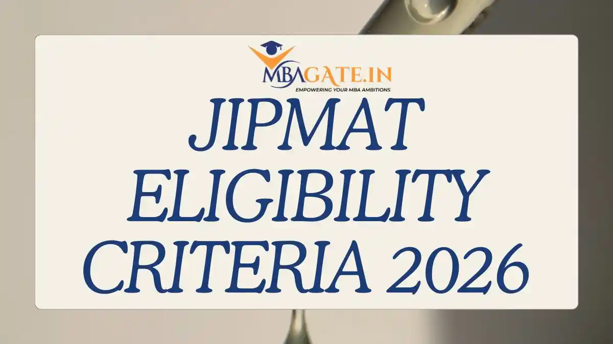 JIPMAT Eligibility Criteria 2026: Age, Educational Qualification & Reservation, Admission Rules