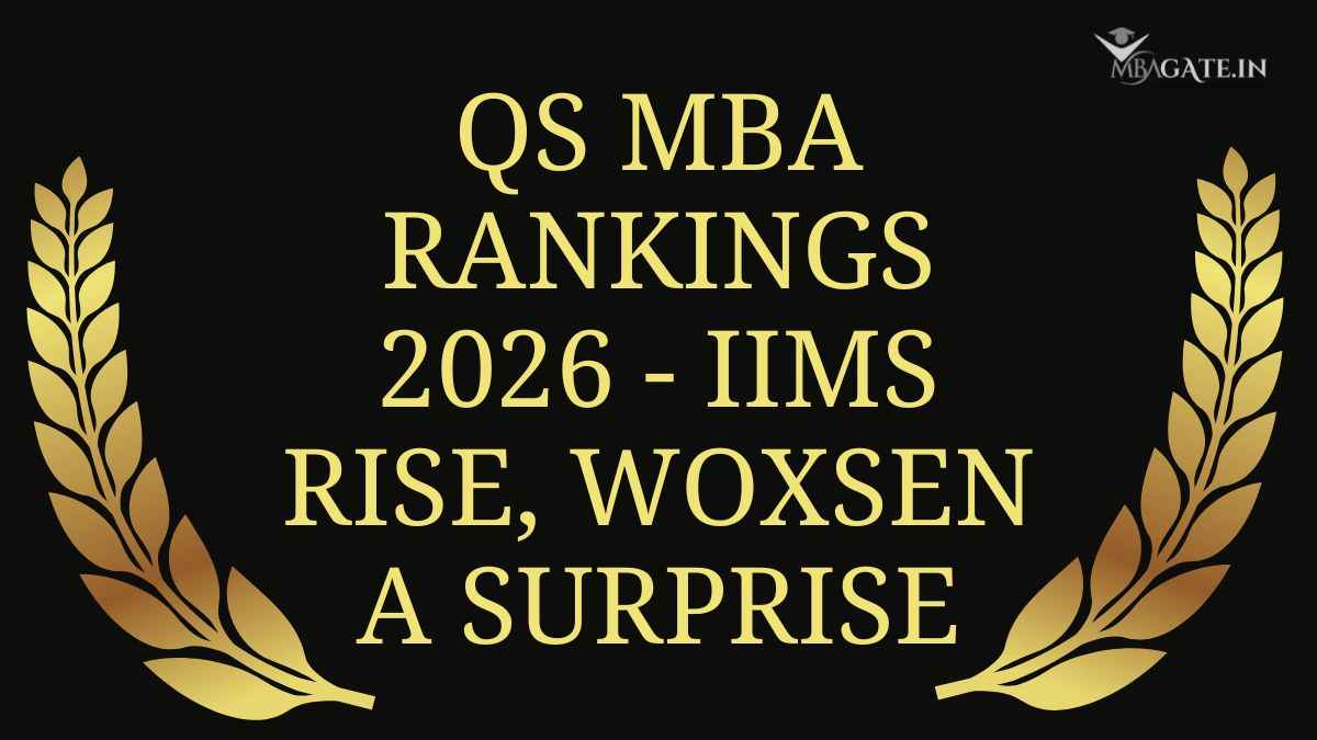 QS MBA Rankings 2026 - IIMs Rise, Woxsen a Surprise & 3 Indian B-Schools Shine in Online MBA